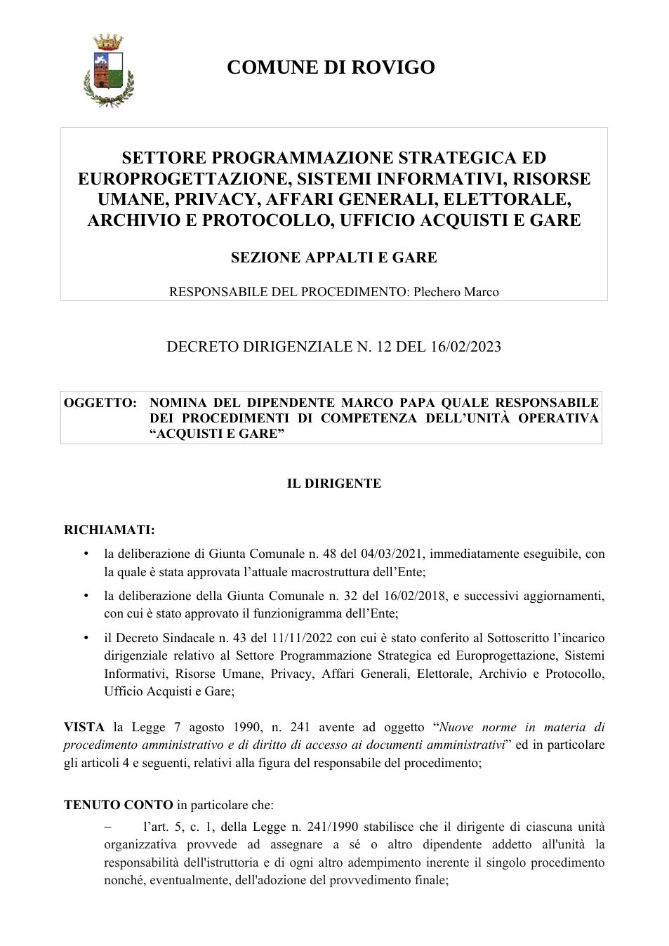 Pagina 1 del documento