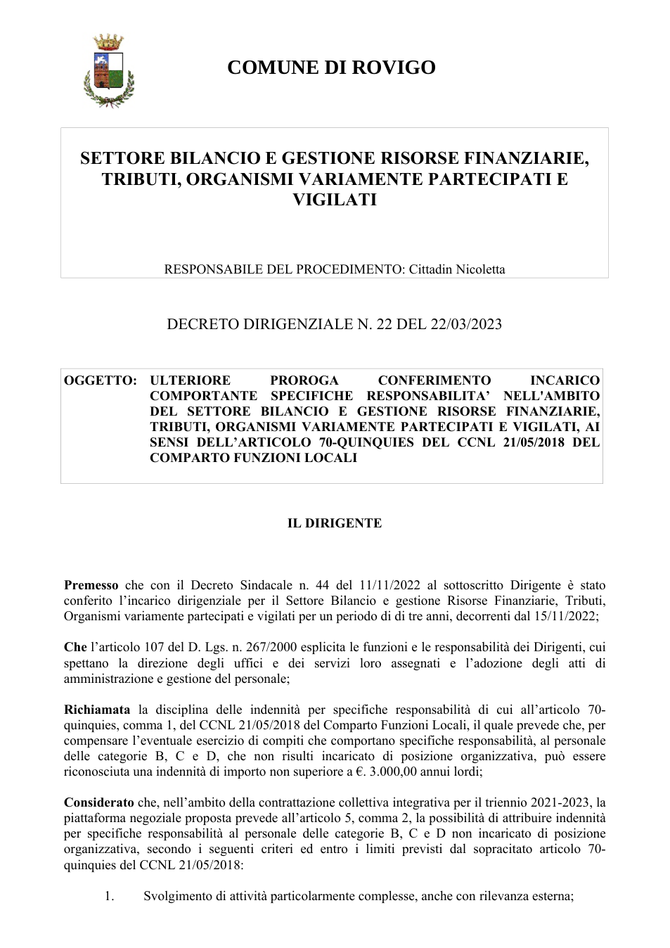 Pagina 1 del documento