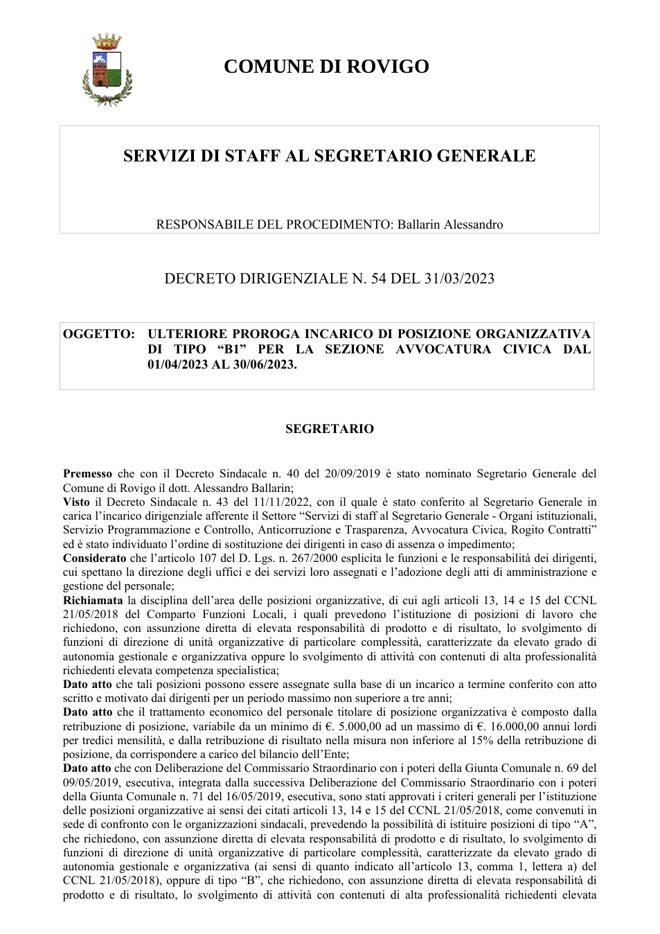 Pagina 1 del documento