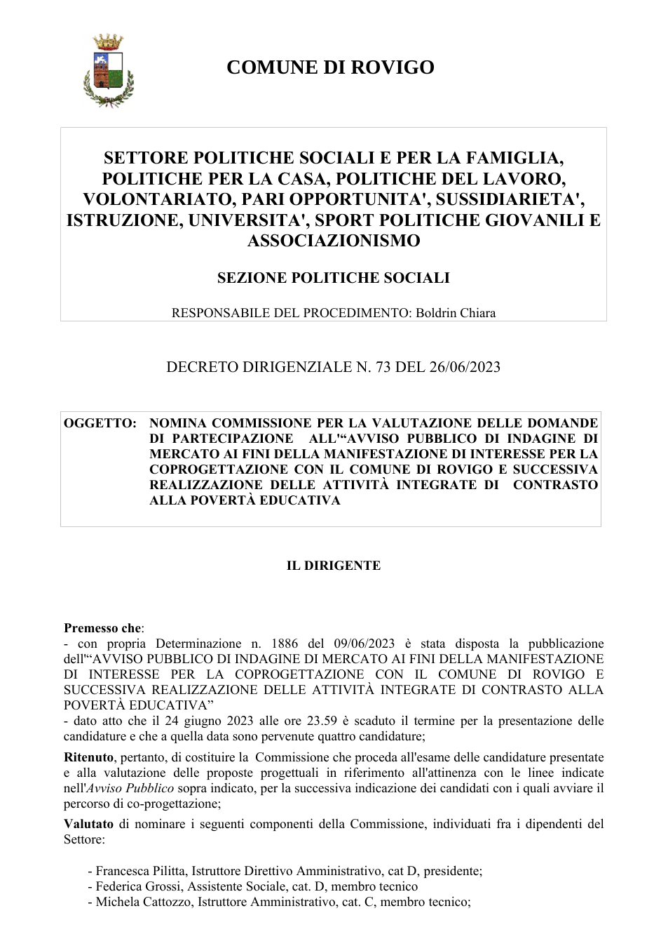 Pagina 1 del documento