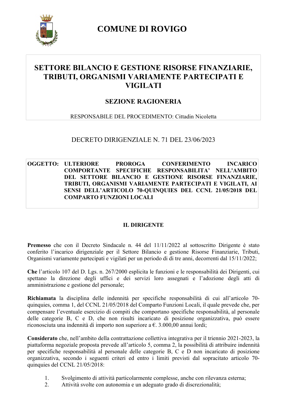 Pagina 1 del documento