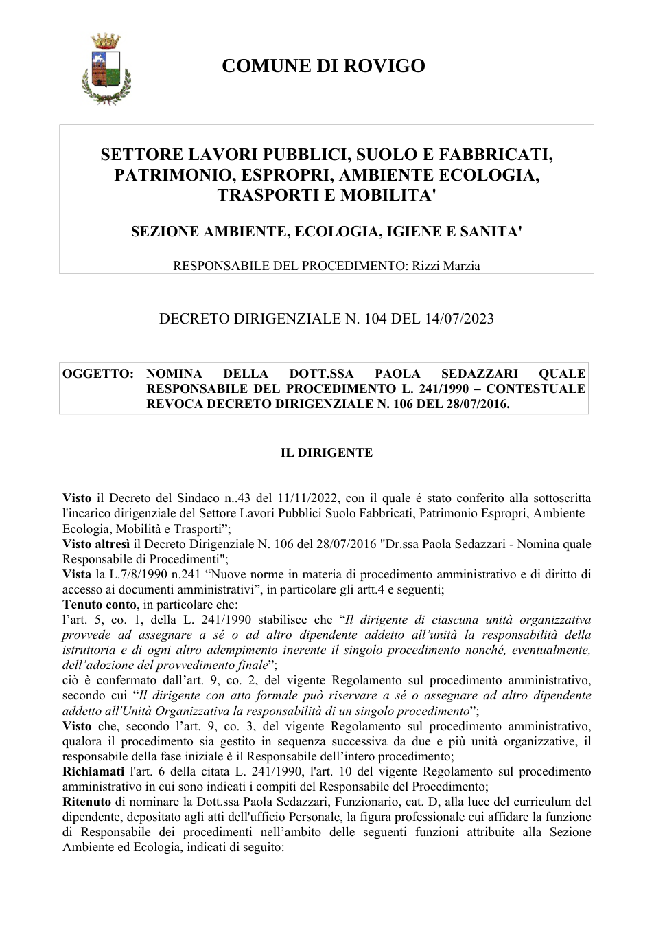 Pagina 1 del documento