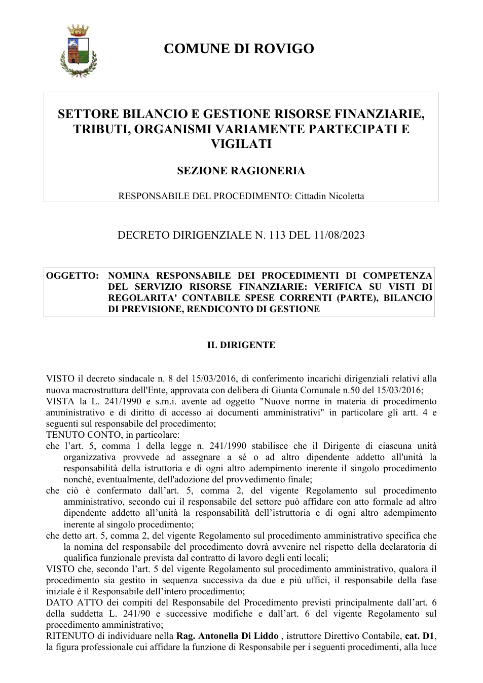 Pagina 1 del documento