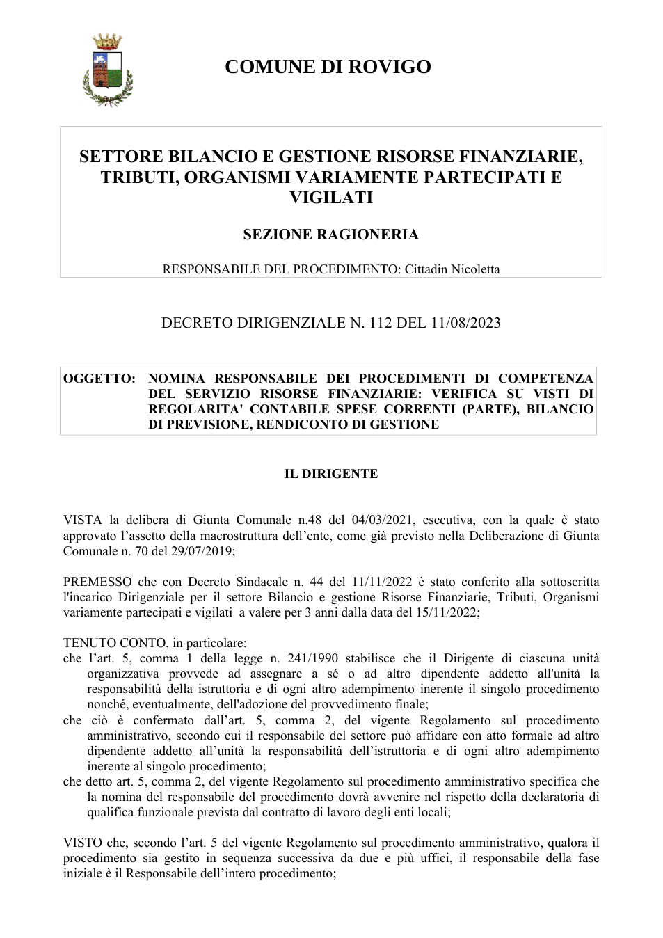 Pagina 1 del documento