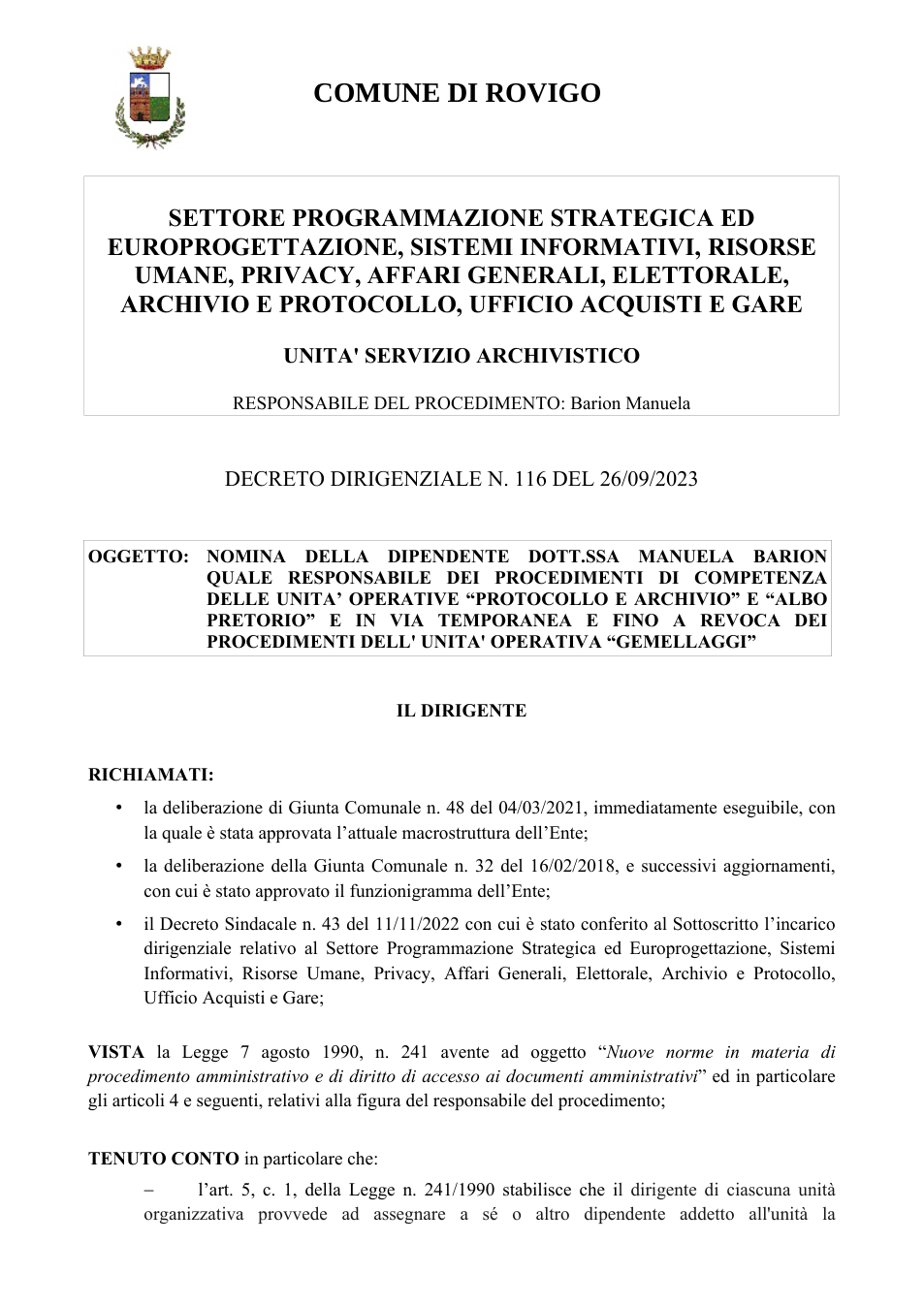 Pagina 1 del documento