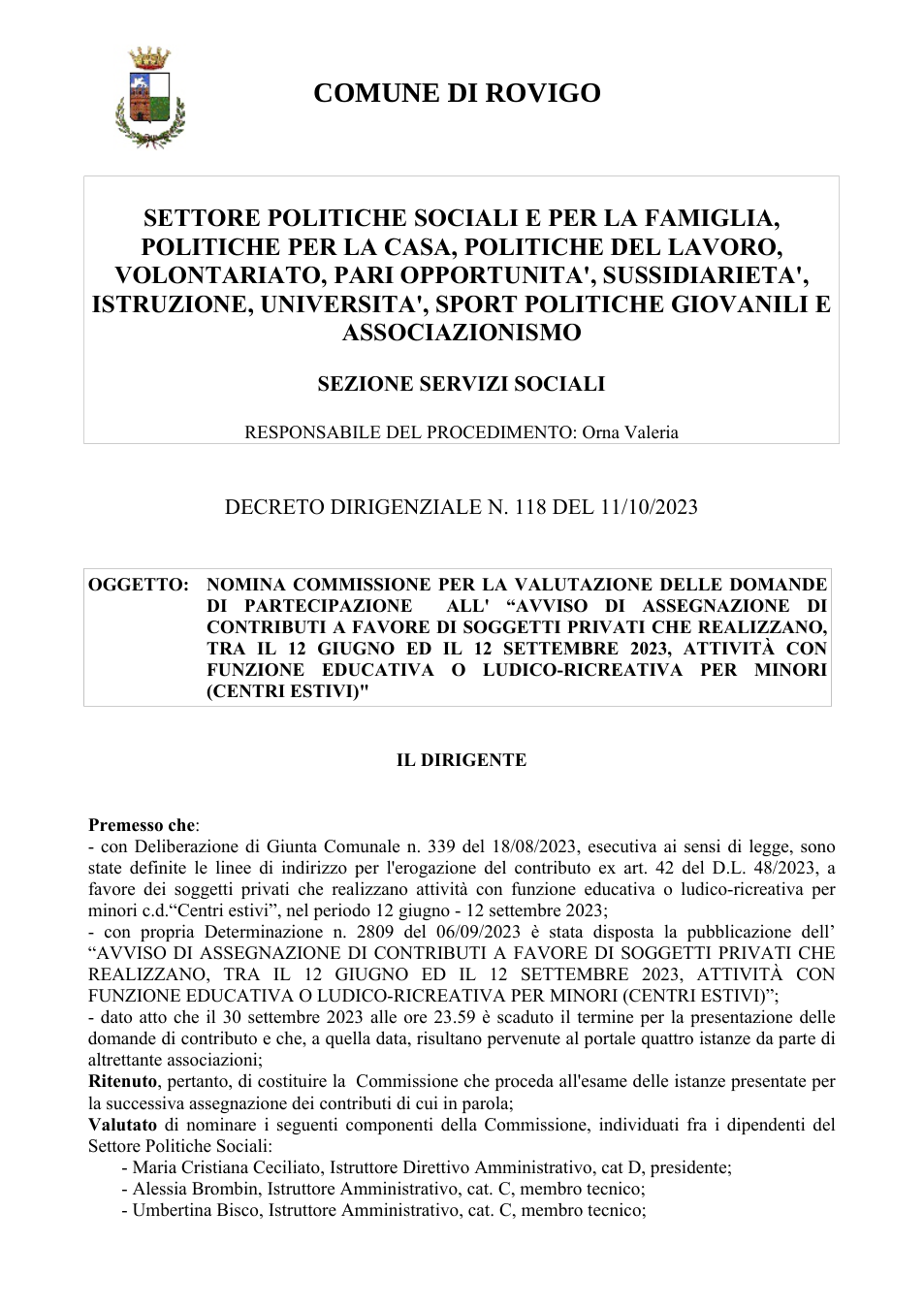 Pagina 1 del documento