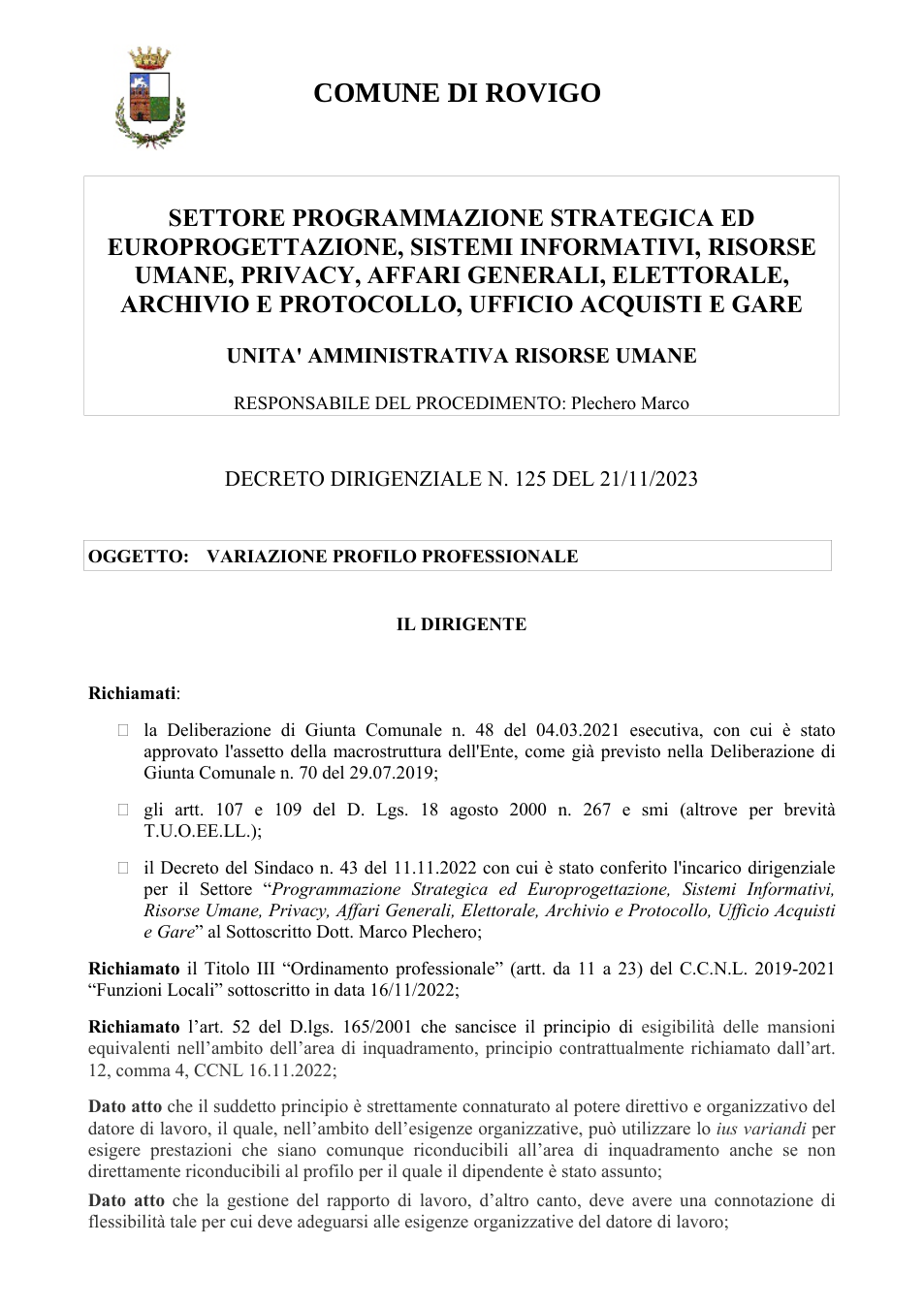 Pagina 1 del documento