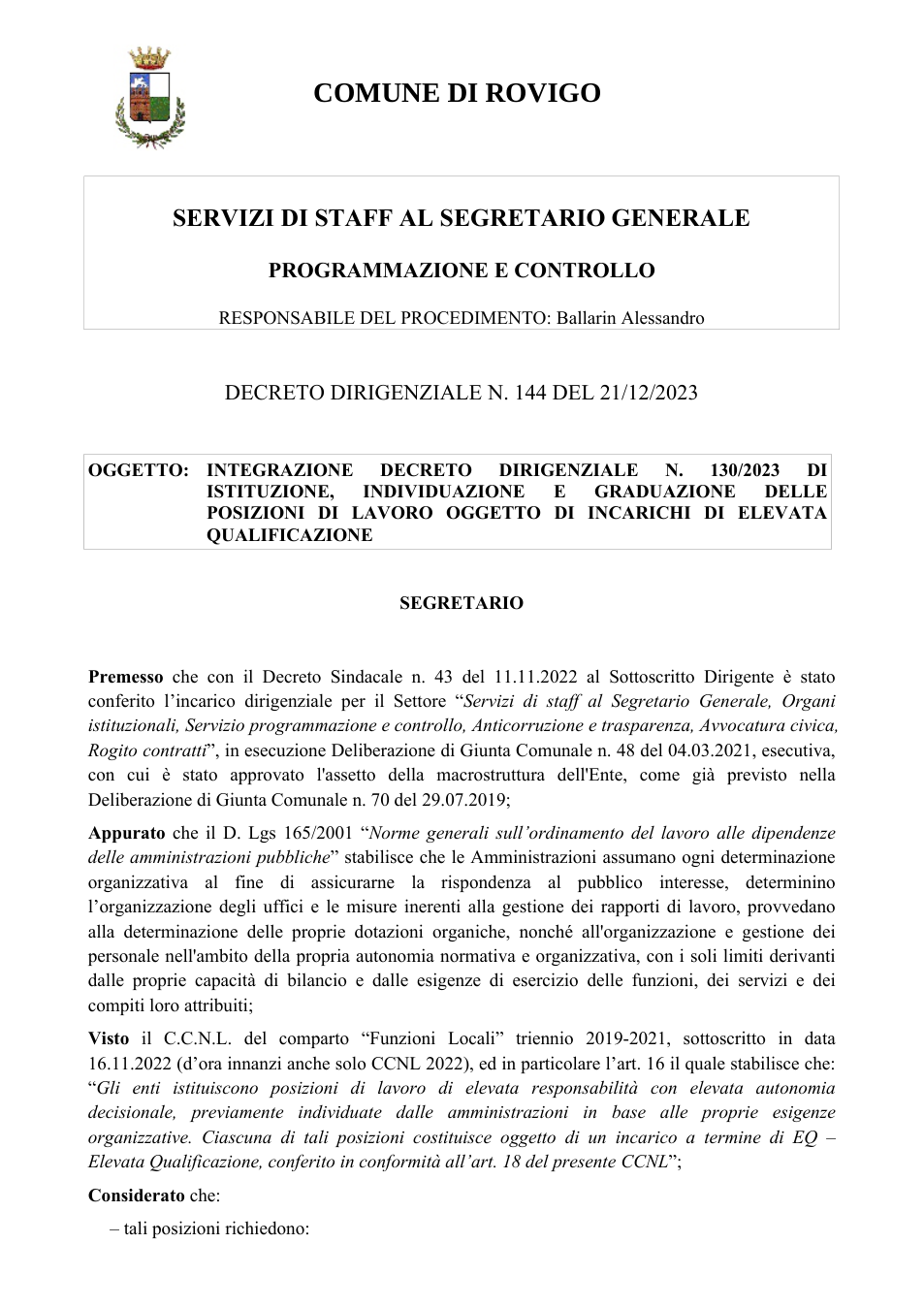 Pagina 1 del documento
