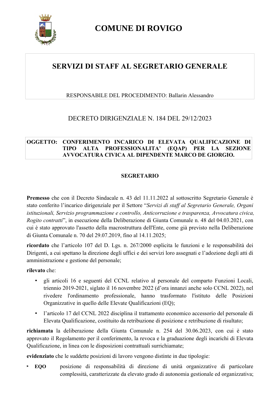 Pagina 1 del documento