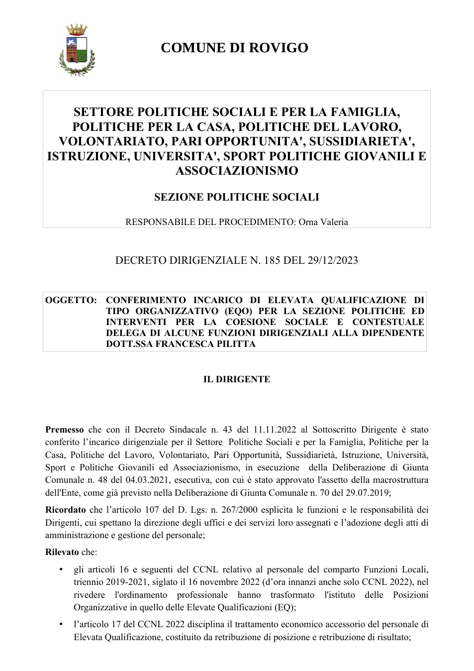 Pagina 1 del documento