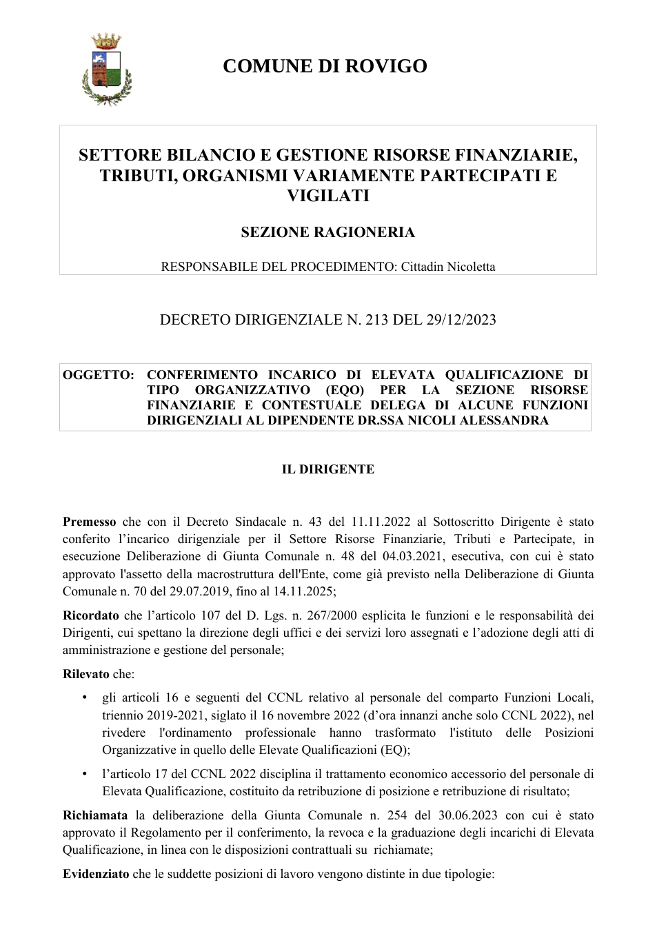 Pagina 1 del documento