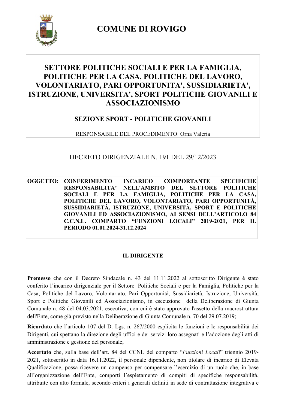 Pagina 1 del documento
