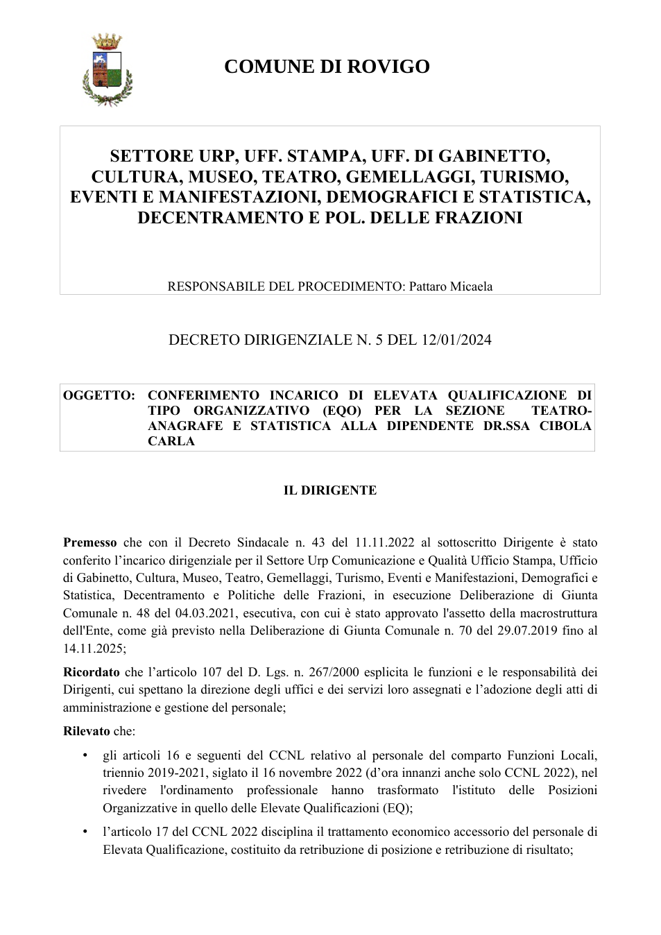 Pagina 1 del documento