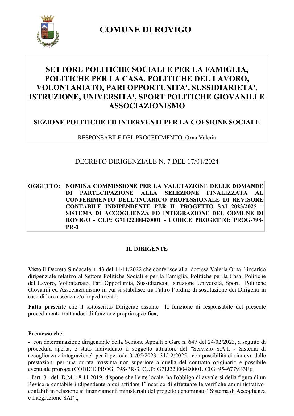Pagina 1 del documento