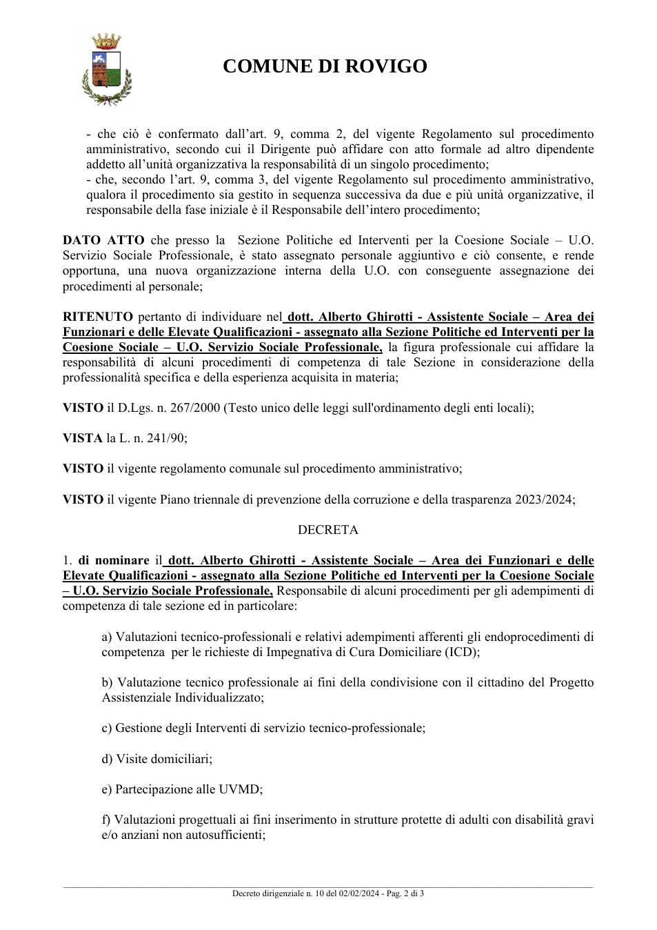 Pagina 2 del documento