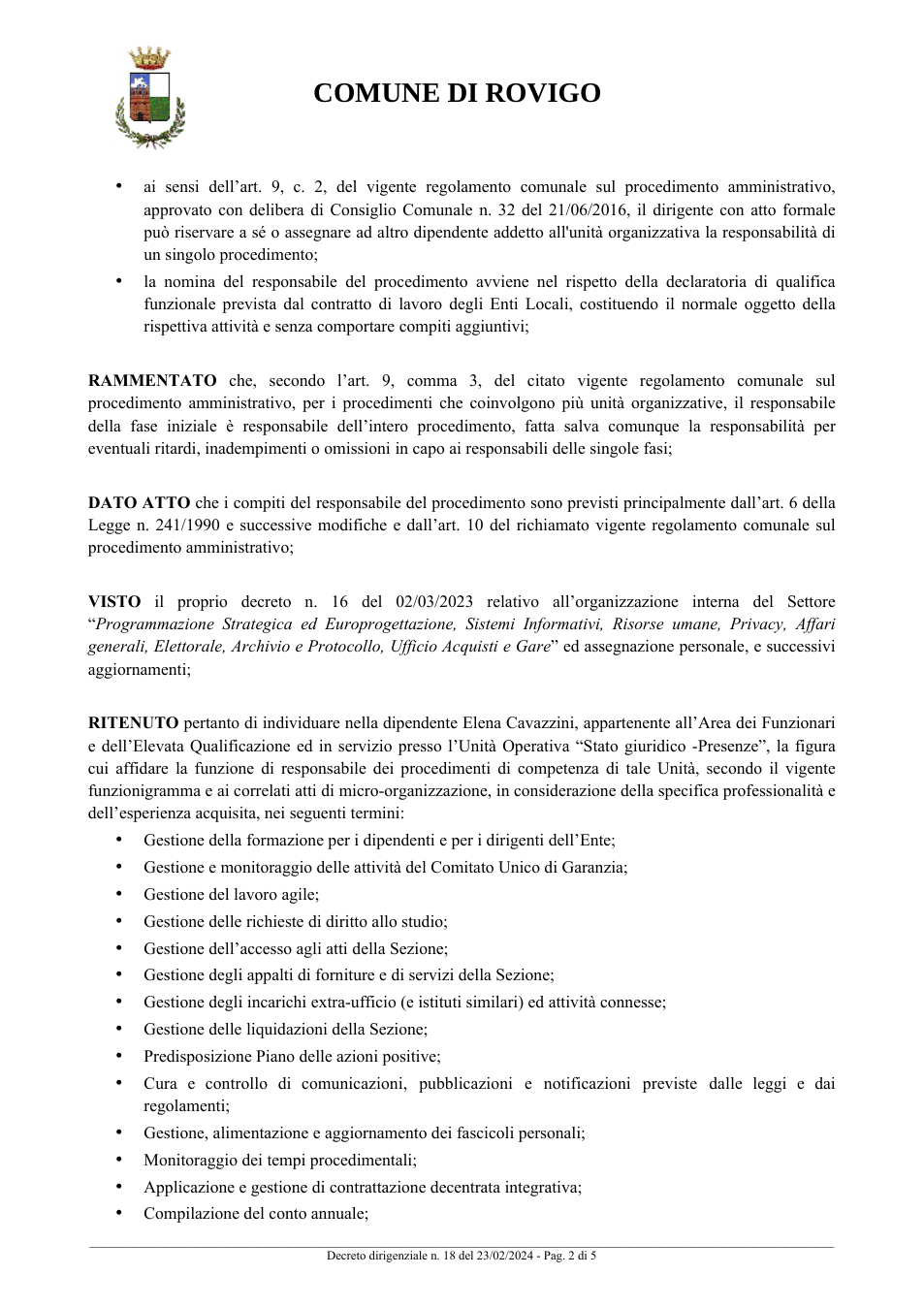 Pagina 2 del documento