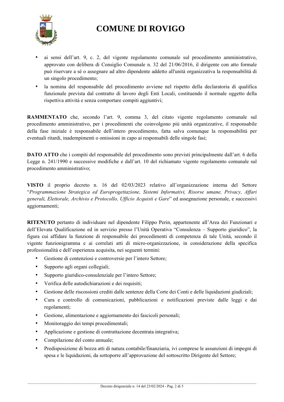 Pagina 2 del documento