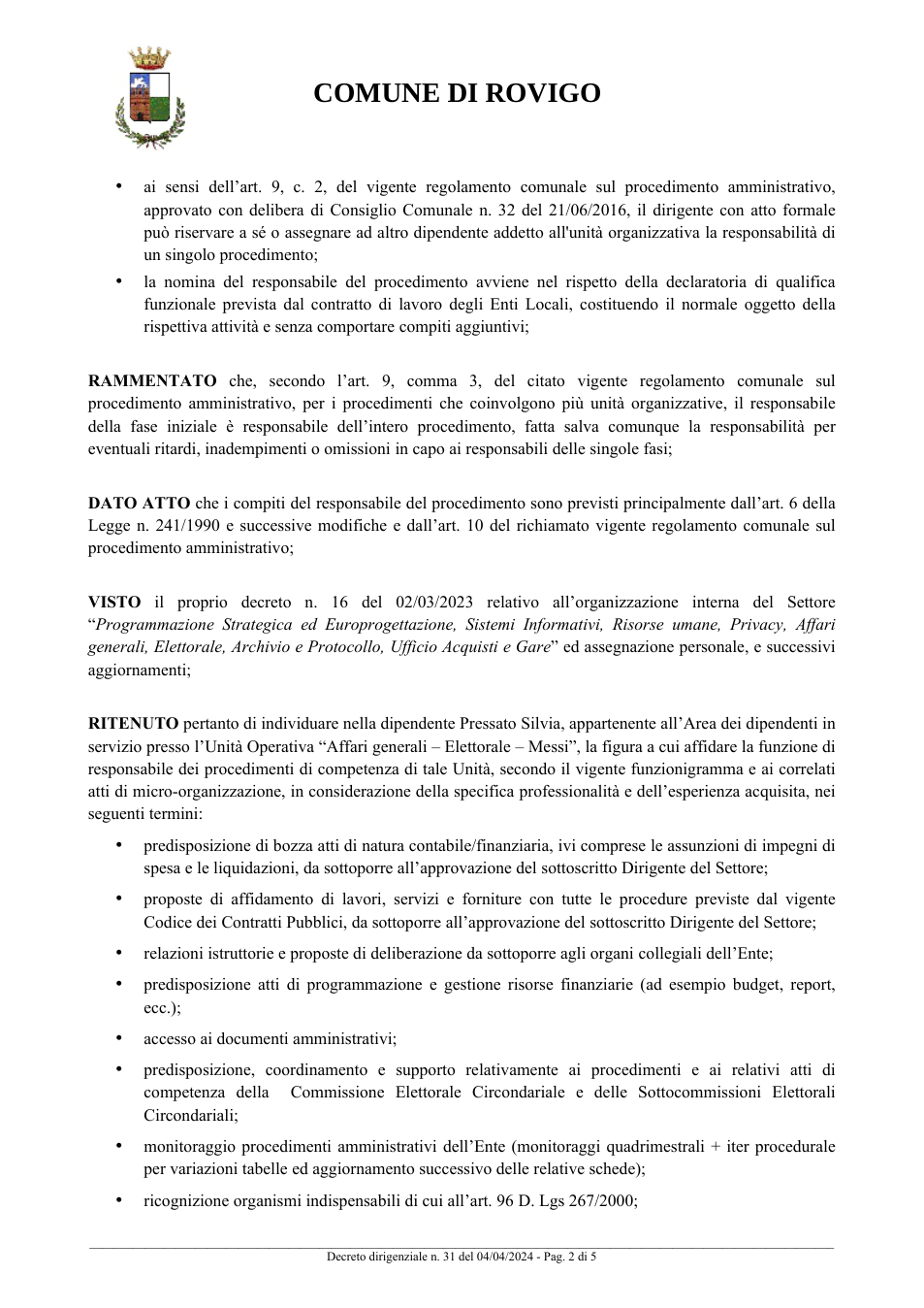 Pagina 2 del documento