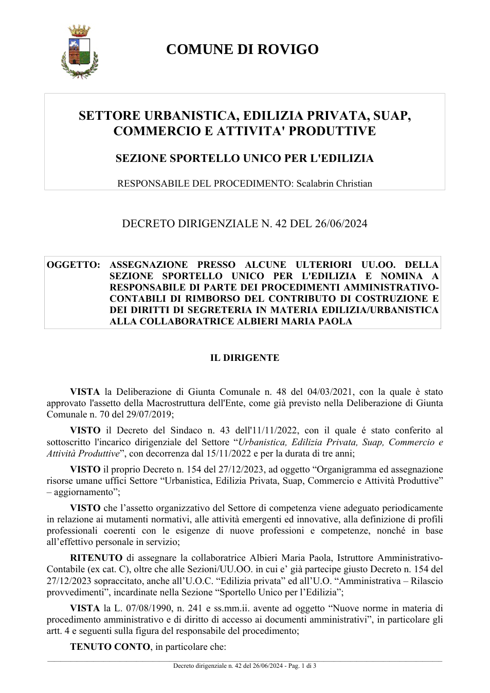Pagina 1 del documento