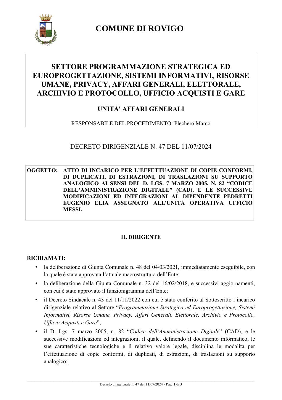 Pagina 1 del documento