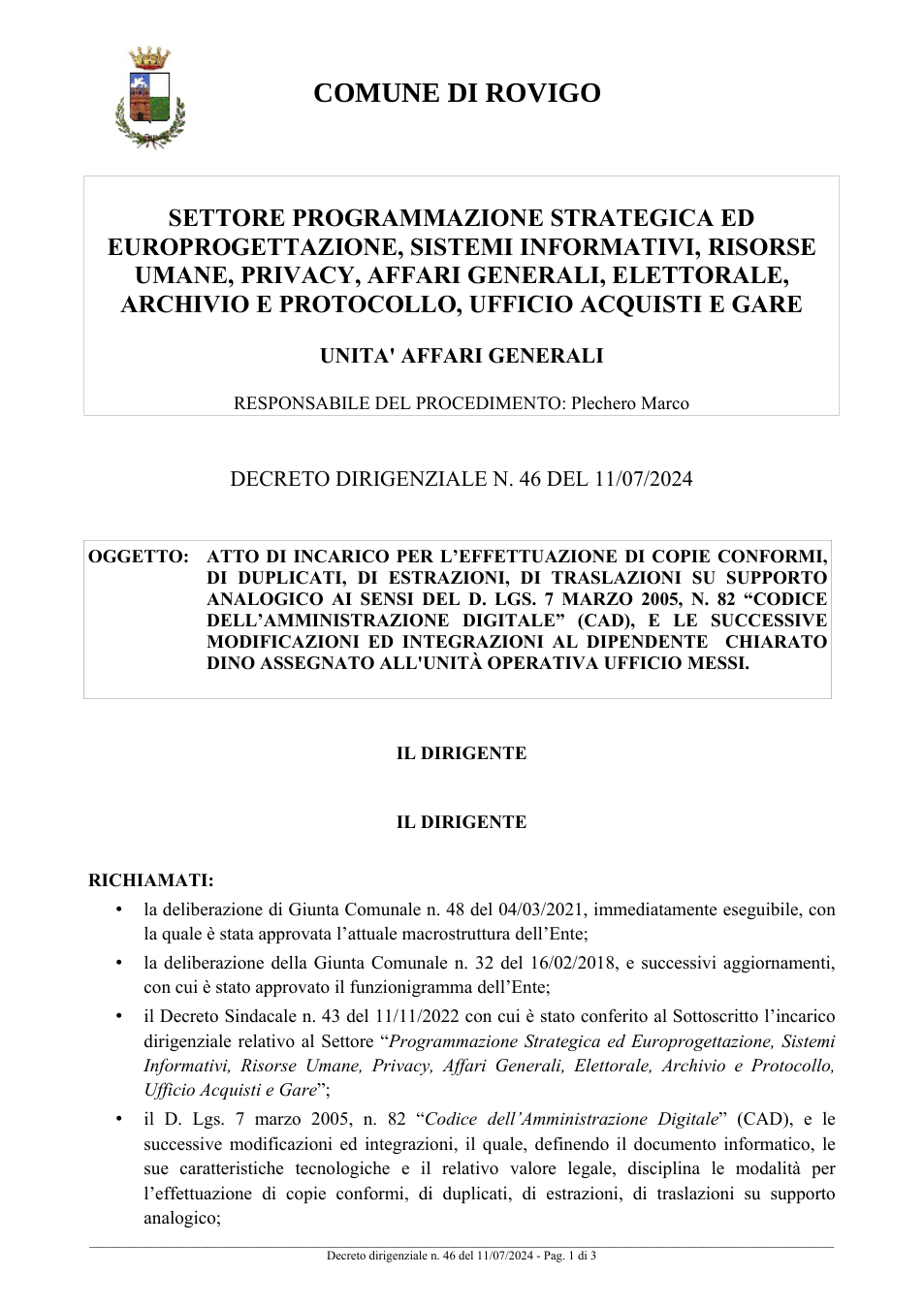 Pagina 1 del documento