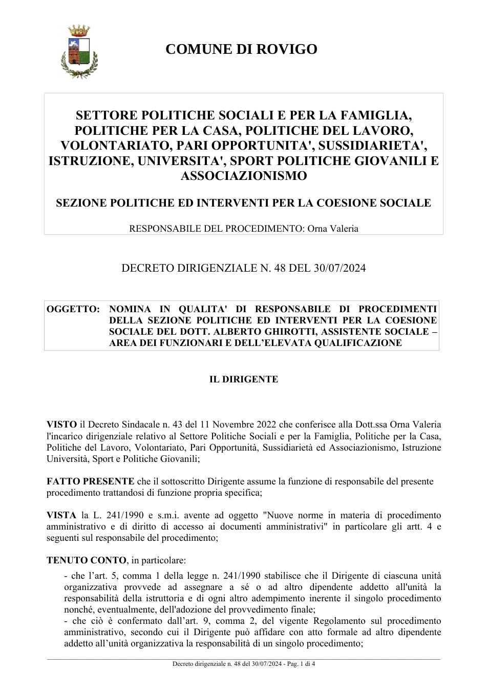 Pagina 1 del documento