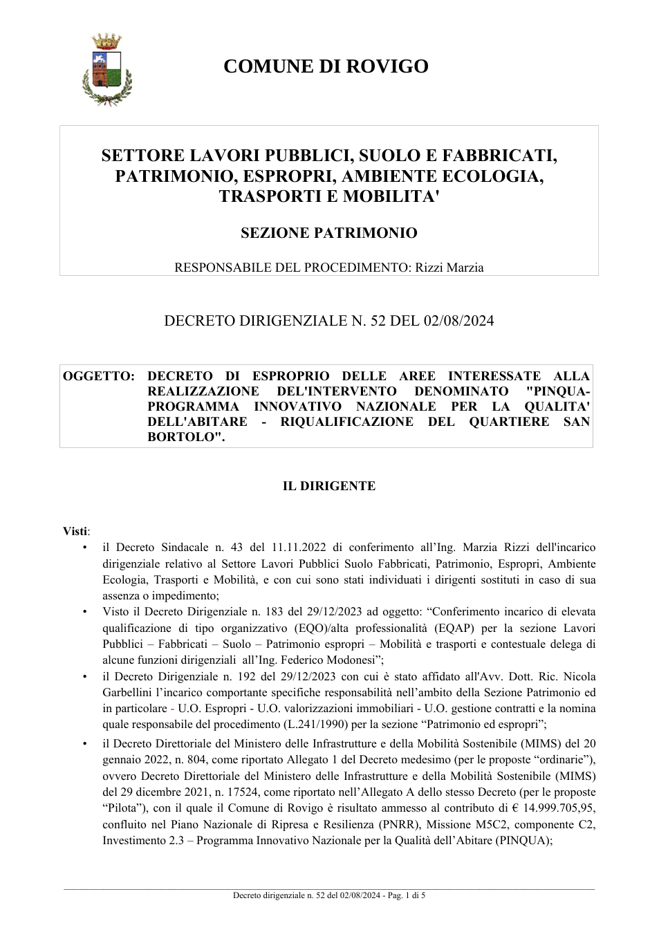 Pagina 1 del documento