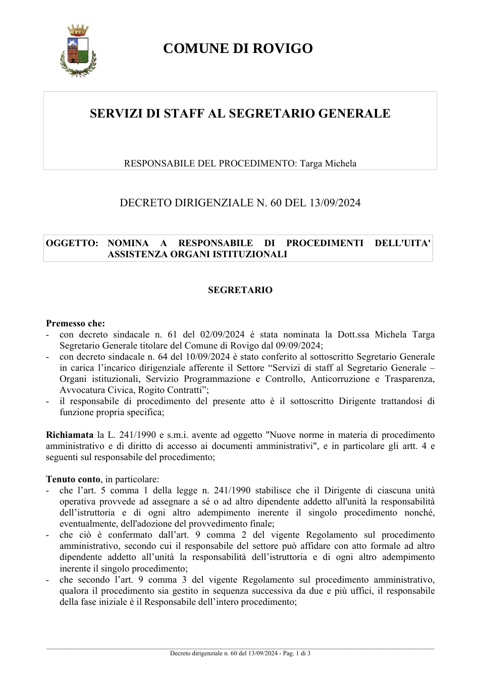Pagina 1 del documento