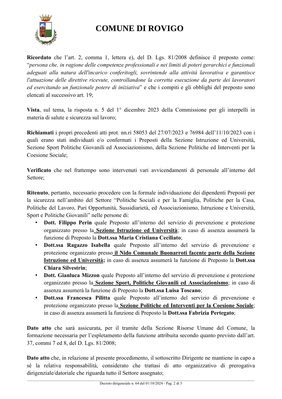 Pagina 2 del documento