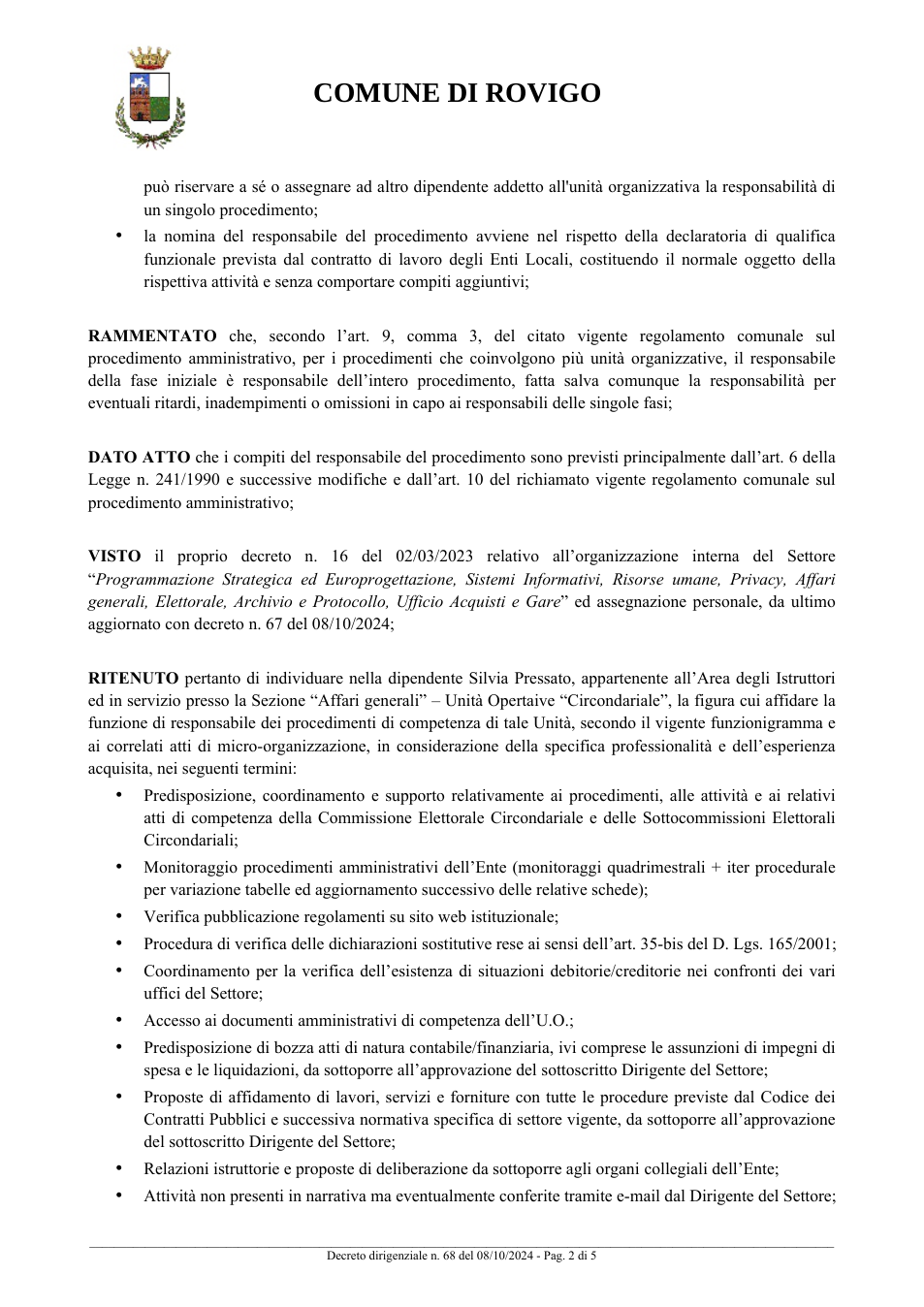 Pagina 2 del documento