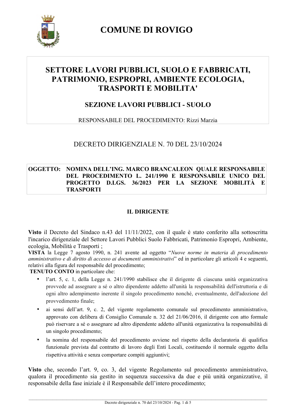 Pagina 1 del documento