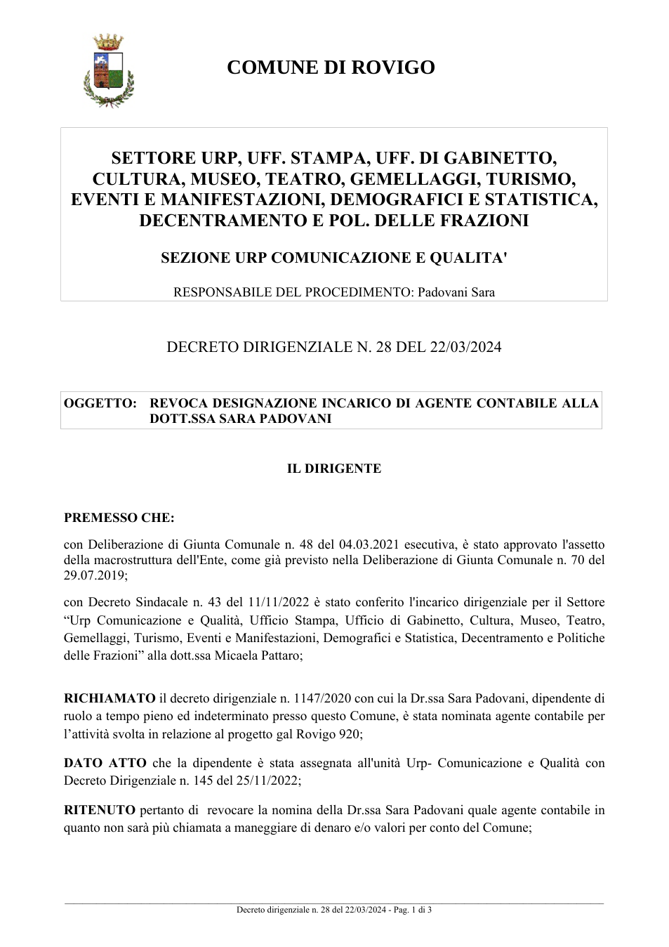 Pagina 1 del documento