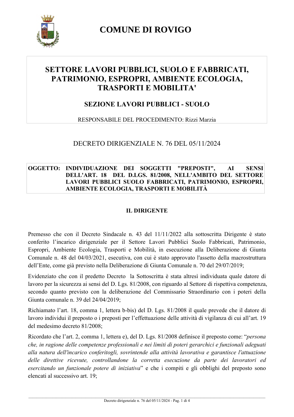 Pagina 1 del documento