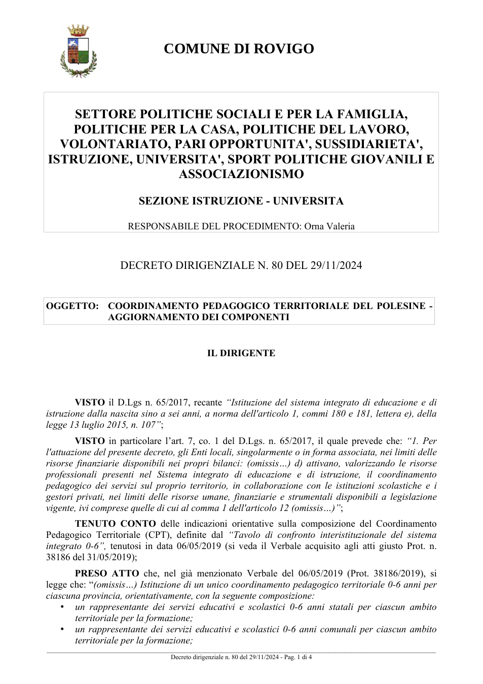 Pagina 1 del documento