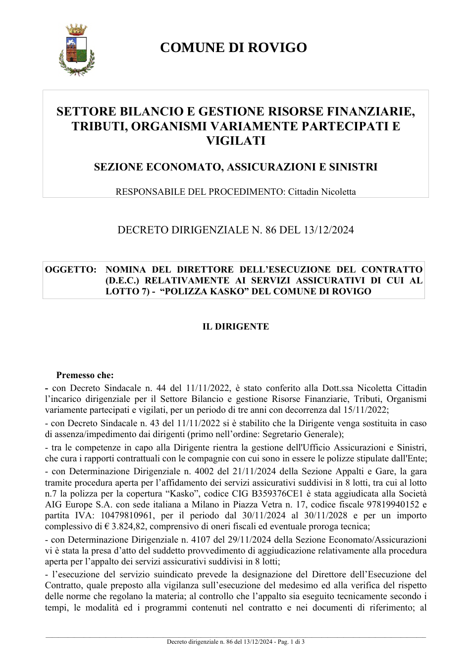 Pagina 1 del documento