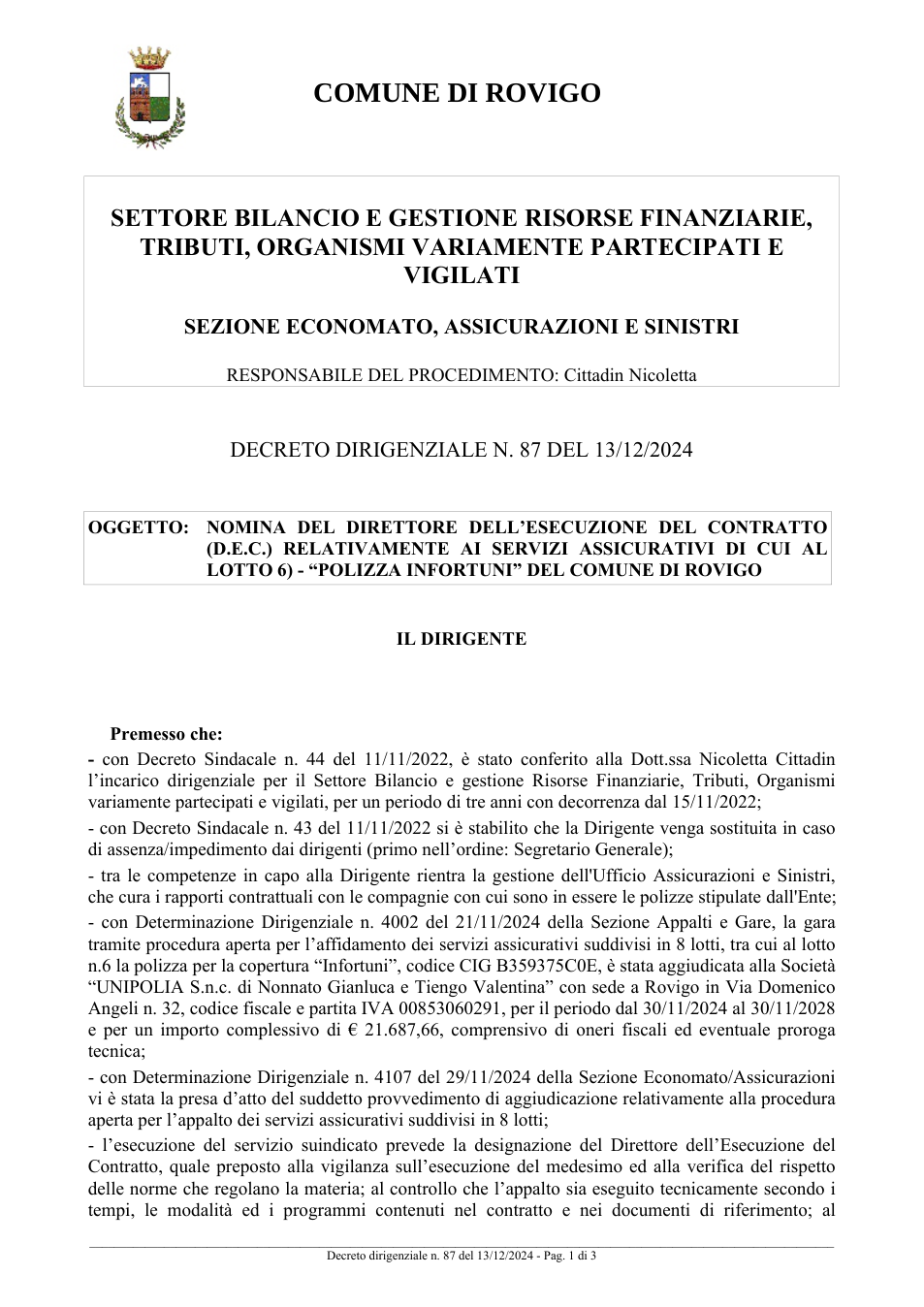 Pagina 1 del documento