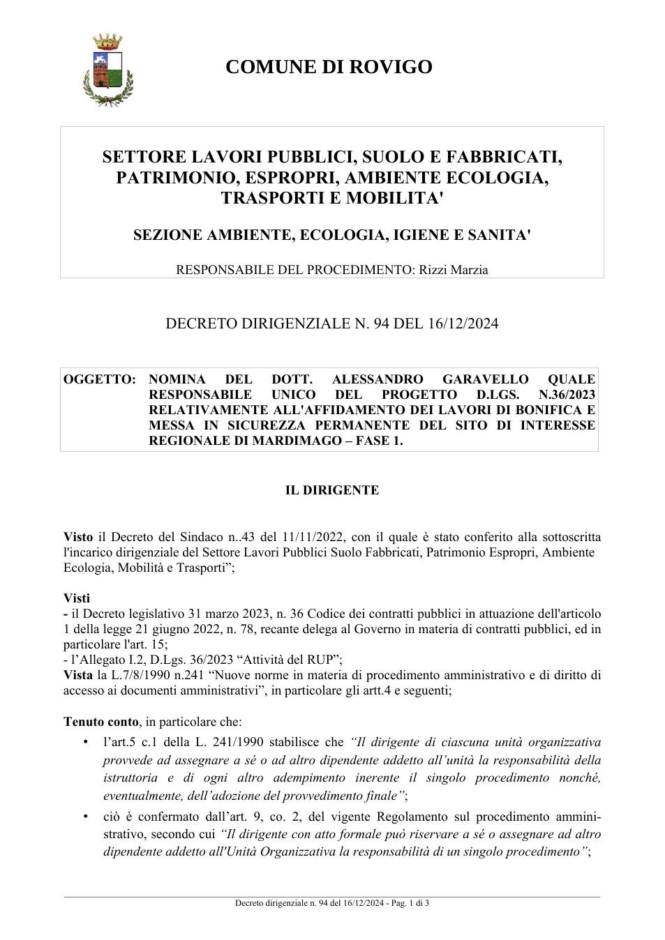 Pagina 1 del documento