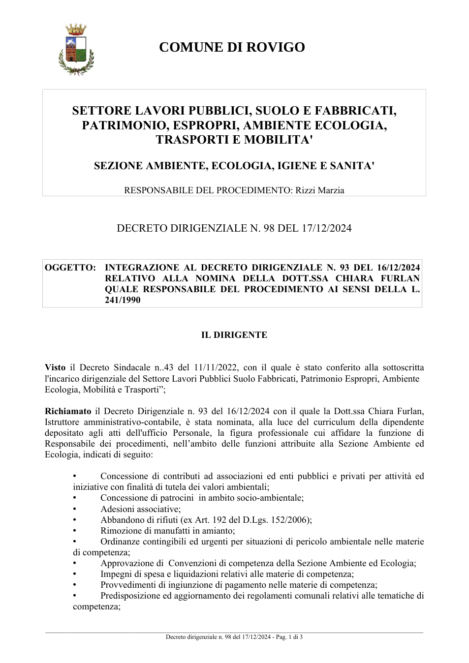 Pagina 1 del documento
