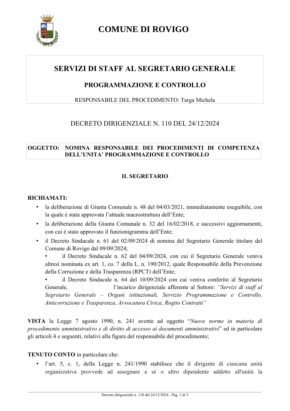 Pagina 1 del documento
