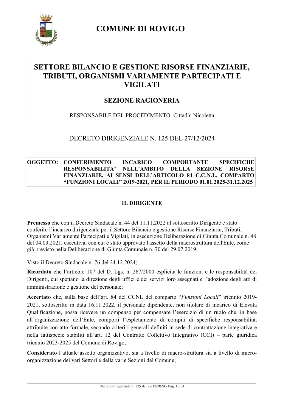 Pagina 1 del documento