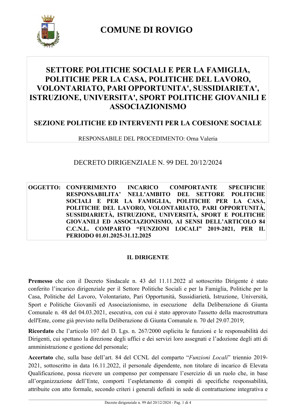Pagina 1 del documento