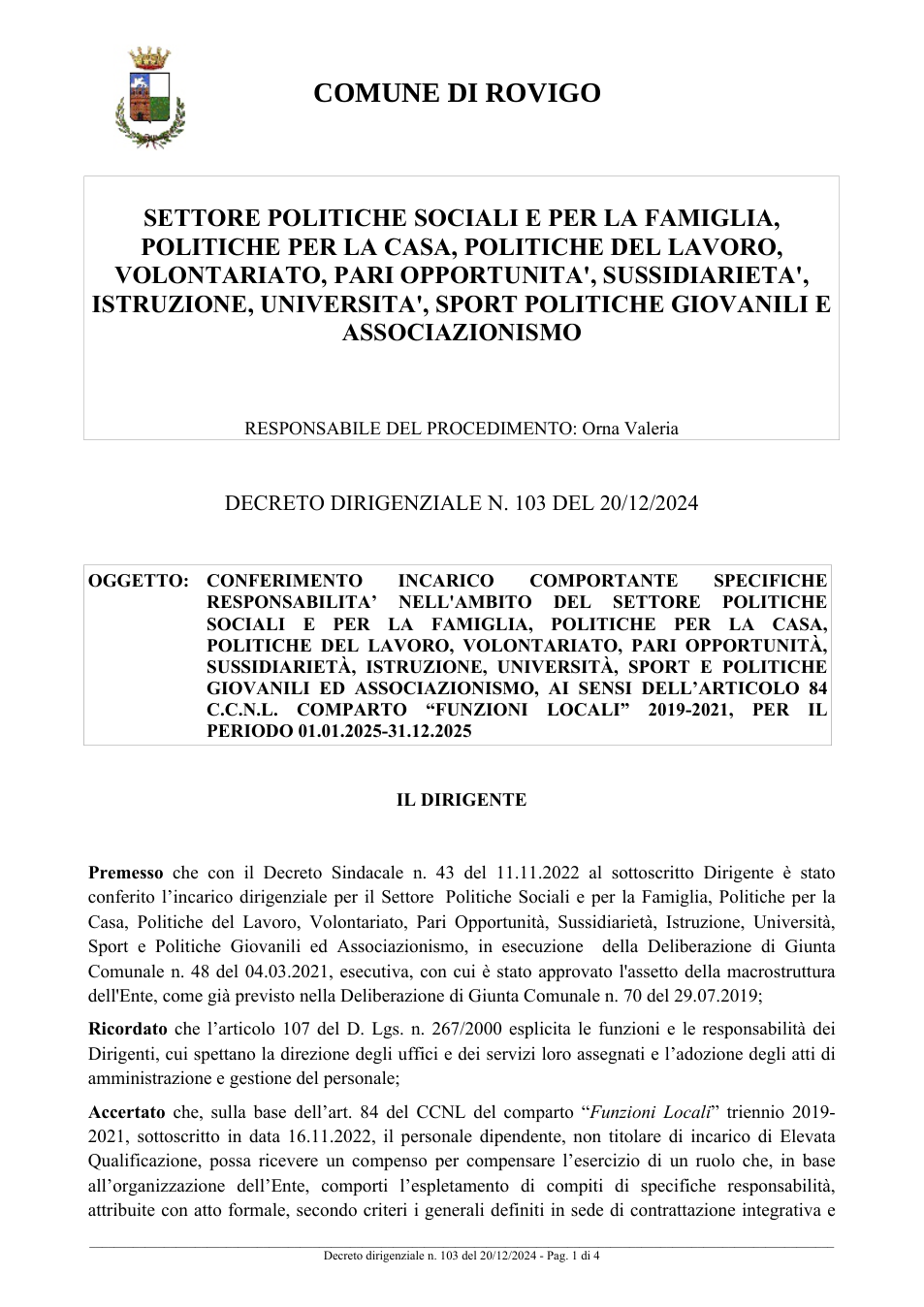Pagina 1 del documento
