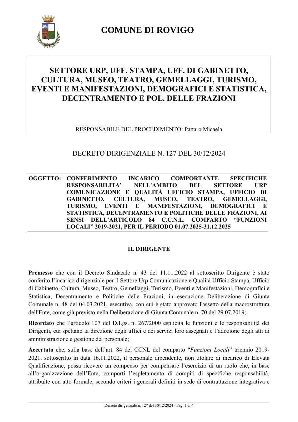 Pagina 1 del documento