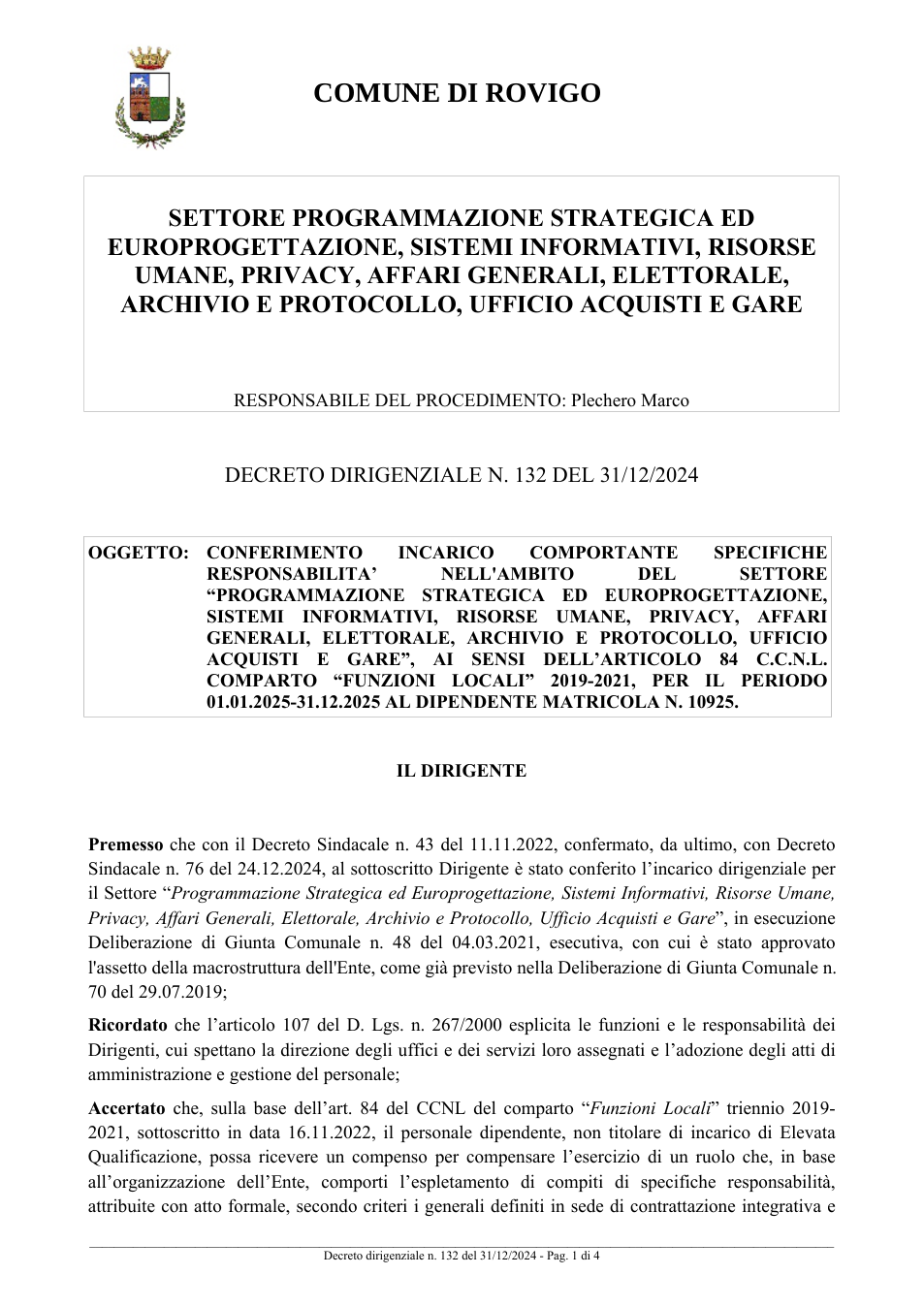 Pagina 1 del documento