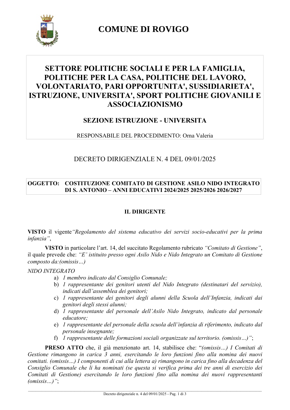 Pagina 1 del documento