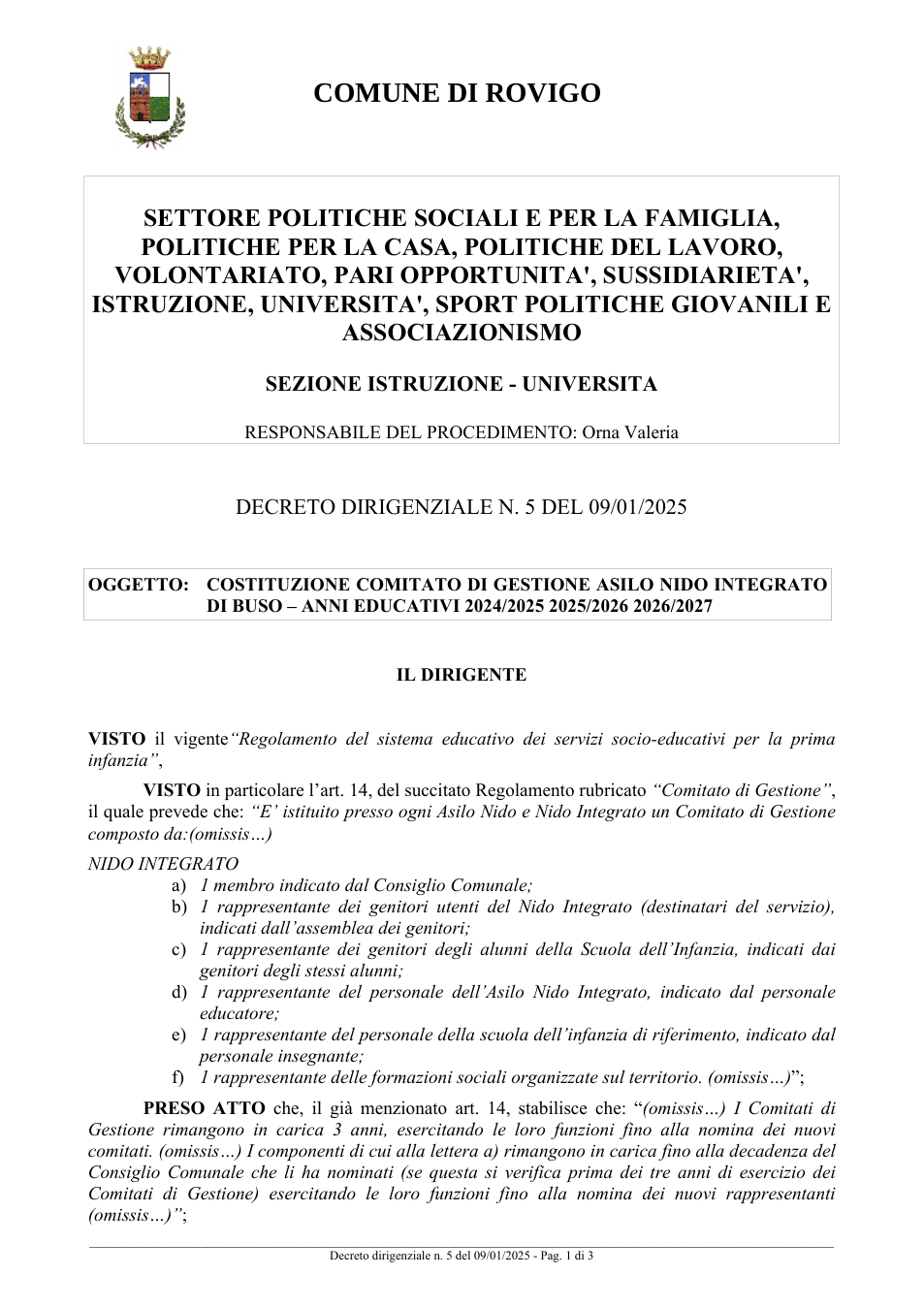 Pagina 1 del documento