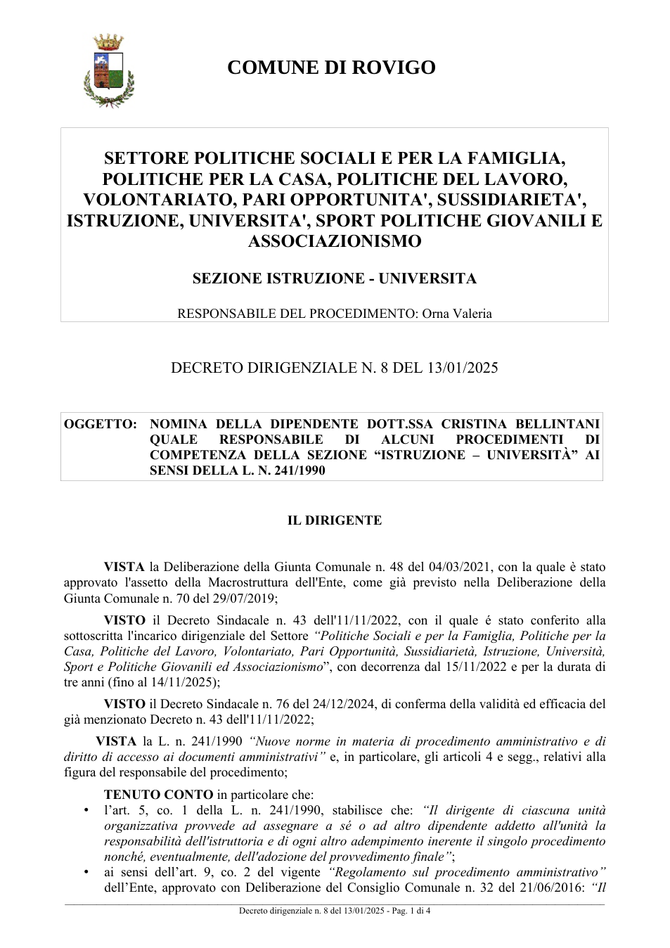 Pagina 1 del documento