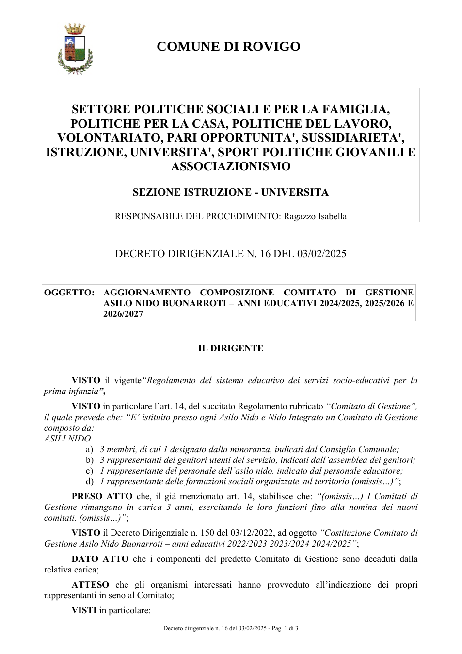 Pagina 1 del documento