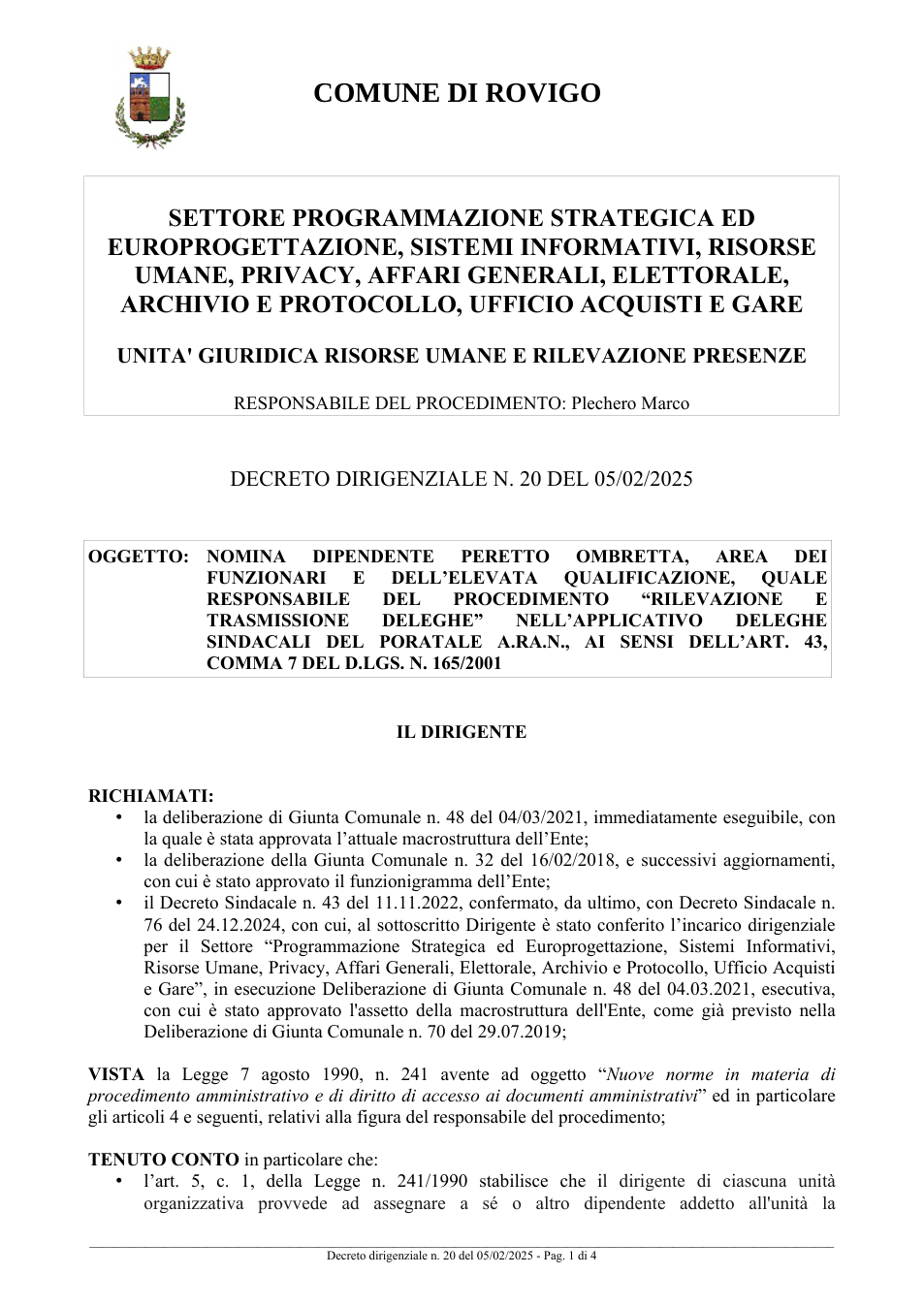 Pagina 1 del documento