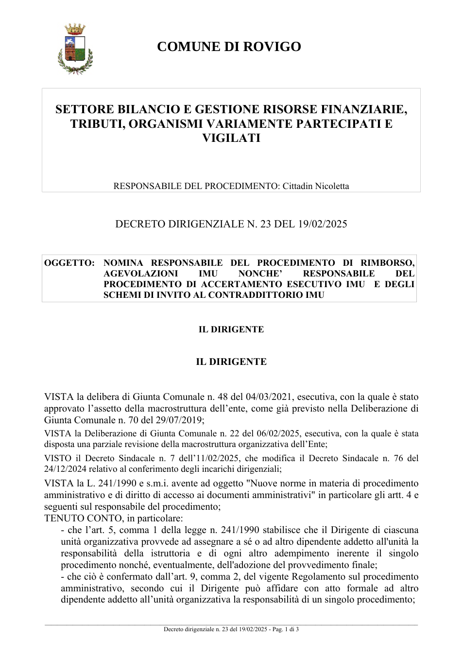 Pagina 1 del documento